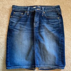 Jean denim skirt